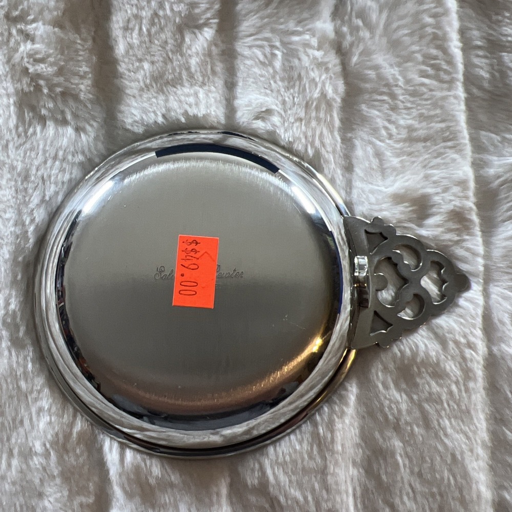 Vintage 4" Pewter Porringer Bowl Salisbury SCPO4 New In Box - Picture 4 of 6